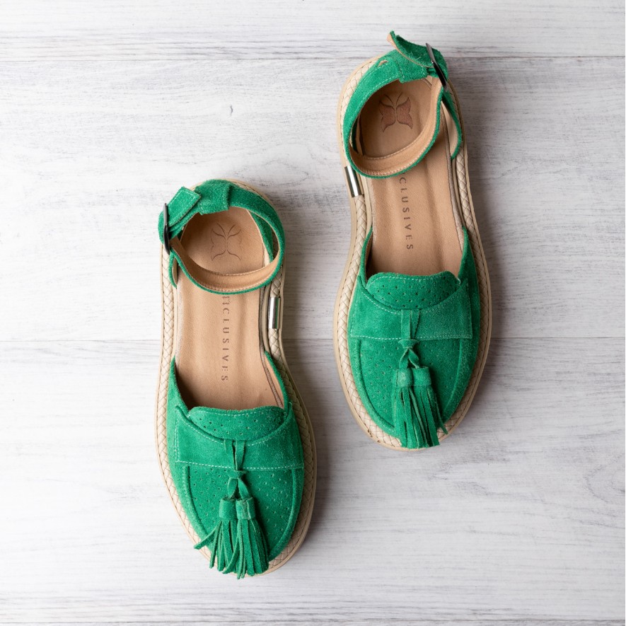     Pantofi - Augustino - Green